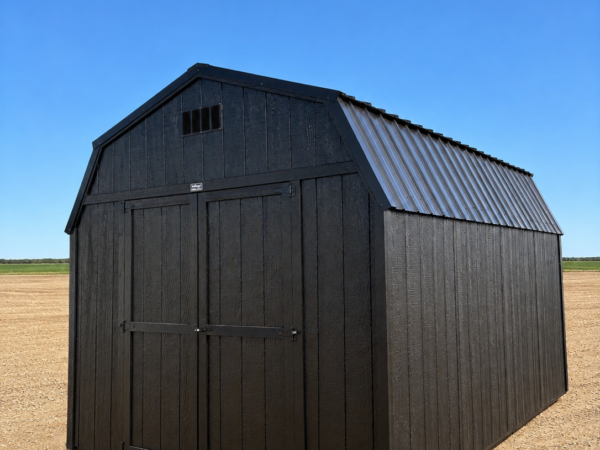 10'x16' Economy High Barn Style Wood Shed