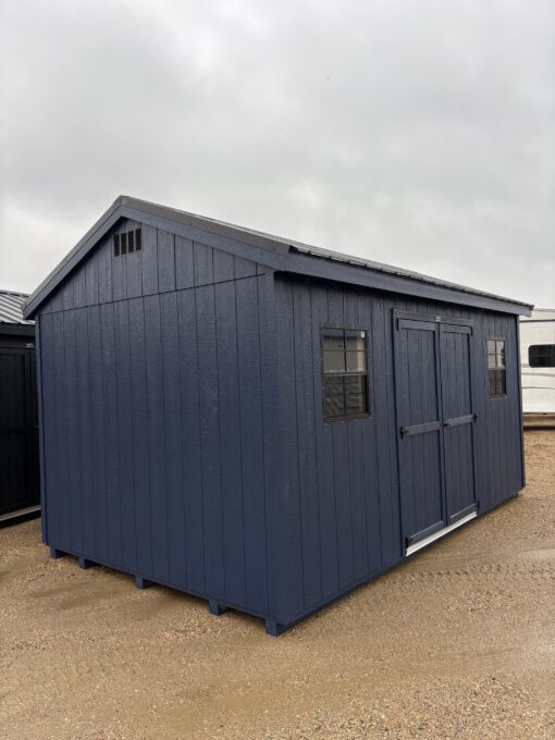 76481 10'x16' Economy Ranch Gable Wood Shed
