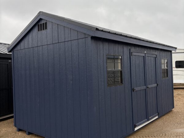 76481 10'x16' Economy Ranch Gable Wood Shed