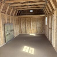 10'x20' Economy High Barn Wood Shed