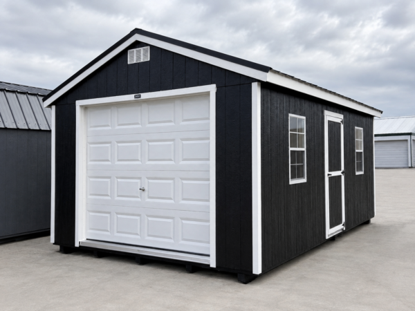 12'x20' Economy Ranch Wood Panel Garage
