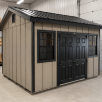 10'x12' Ranch Gable Board and Batten Shed
