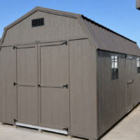 10'x20' Economy High Barn Wood Shed