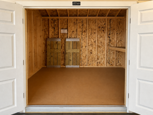10'x12' Ranch Gable Vinyl Shed