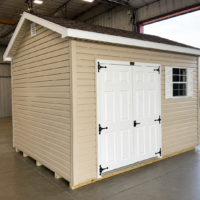 10'x12' Ranch Gable Vinyl Shed