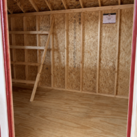 76753-1 8'x12' Quaker Gable Wood Panel Chicken Coop