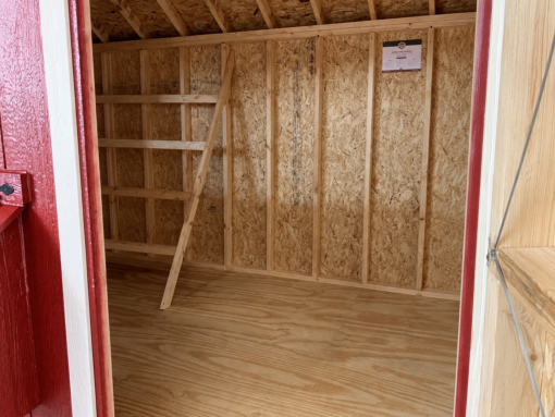 76753-1 8'x12' Quaker Gable Wood Panel Chicken Coop