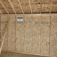 76757-1 8'x12' Quaker Gable Wood Panel Chicken Coop