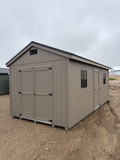 10'x20' Economy Ranch Gable Wood Shed
