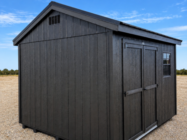 10'x12' Economy Ranch Style Wood Shed