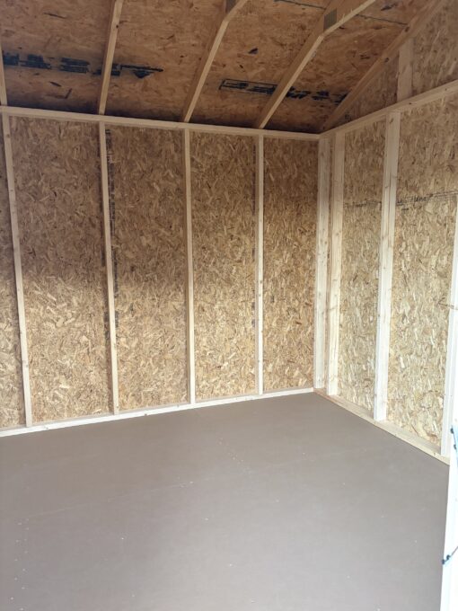 10'x12' Economy Ranch Style Wood Shed