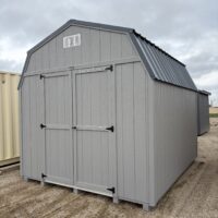 76872 10'x12' Economy High Barn Wood Shed