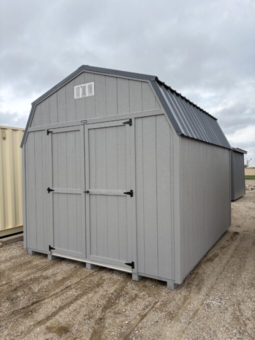 76872 10'x12' Economy High Barn Wood Shed