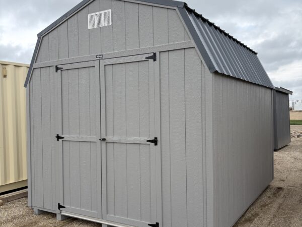 10'x12' Economy High Barn Wood Shed