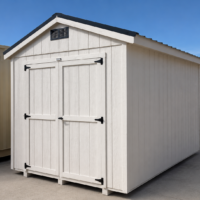 76878 8'x12' Economy Ranch Gable Wood Shed
