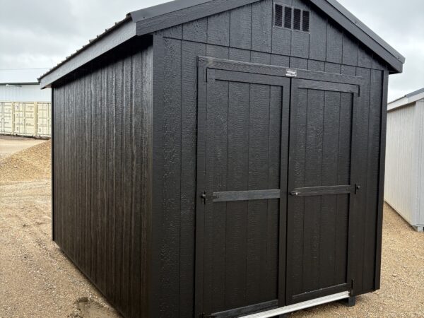 8'x12' Economy Ranch Style Wood Shed