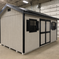 76895 10'x16' Ranch Gable Wood Panel Shed