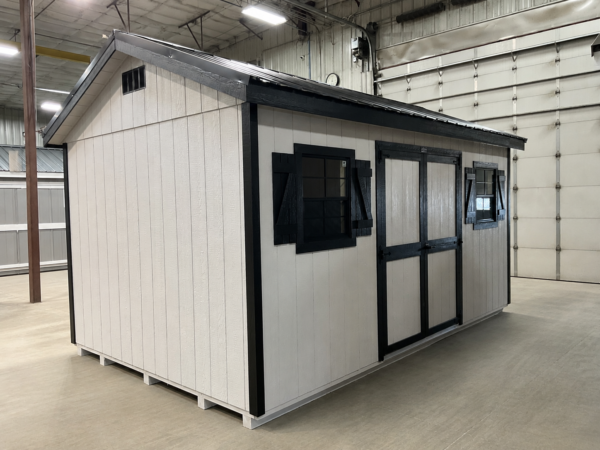 10'x16' Ranch Gable Wood Panel Shed