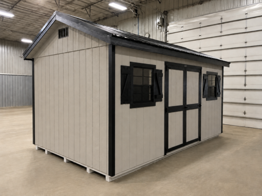 76895 10'x16' Ranch Gable Wood Panel Shed