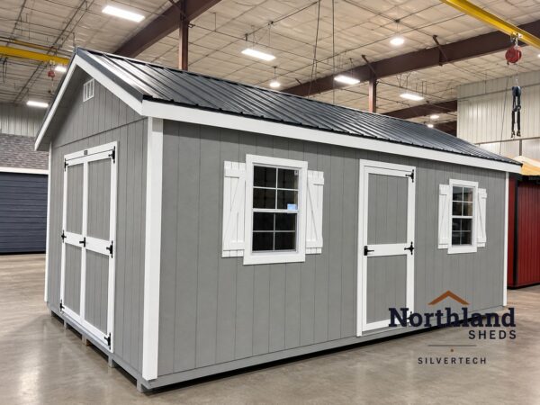 12'x20' Ranch Gable Wood Panel Shed