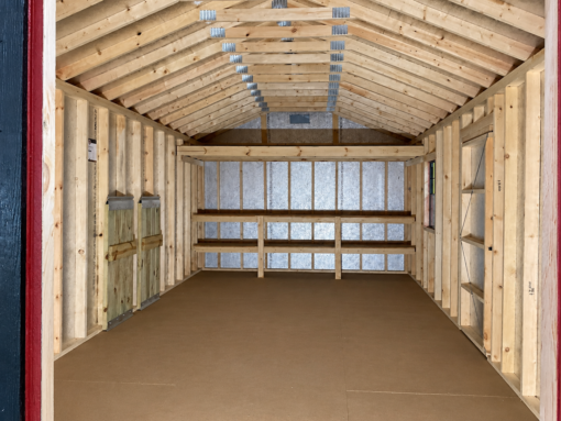 12'x24' Ranch Gable Wood Panel Shed