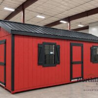12'x24' Ranch Gable Wood Panel Shed