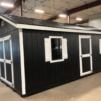 12'x24' Ranch Gable Wood Panel Shed