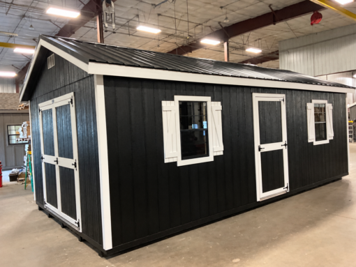 12'x24' Ranch Gable Wood Panel Shed