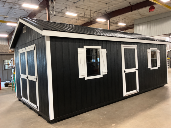 12'x24' Ranch Gable Wood Panel Shed