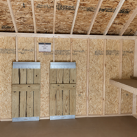 76974-1 10'x16' Quaker Gable Wood Panel Shed