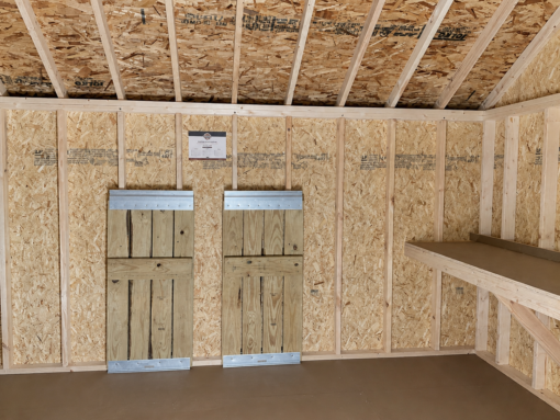 76974-1 10'x16' Quaker Gable Wood Panel Shed