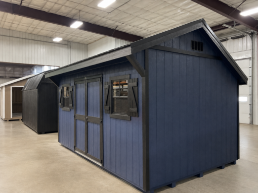 76974 10'x16' Quaker Gable Wood Panel Shed