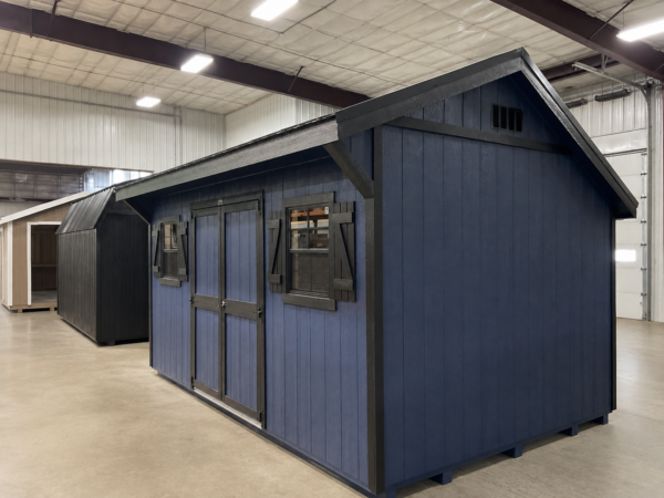 10'x16' Quaker Gable Wood Panel Shed