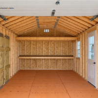 12'x24' Ranch Gable Wood Panel Garage