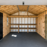 12'x24' Ranch Gable Wood Panel Garage