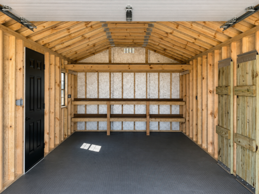 12'x24' Ranch Gable Wood Panel Garage