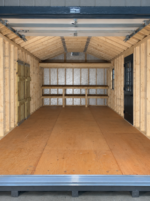 12'x28' Ranch Gable Wood Panel Garage