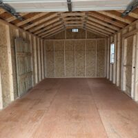 12'x24' Economy Ranch Wood Panel Garage