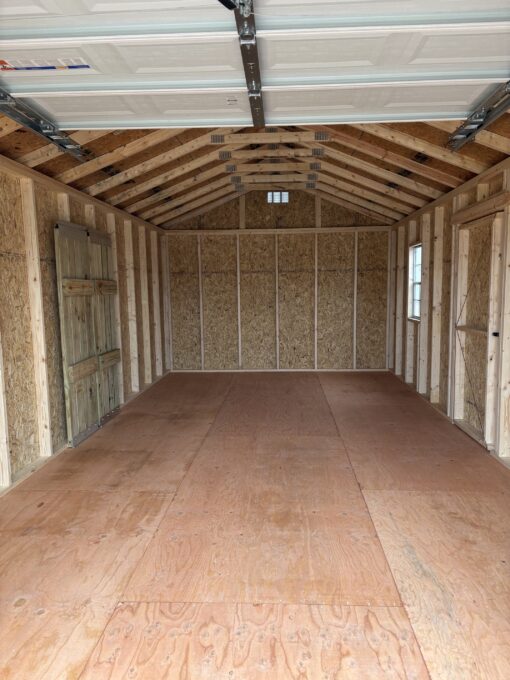 12'x24' Economy Ranch Wood Panel Garage