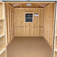 77090 12 8'x10' Ranch Gable Wood Panel Shed
