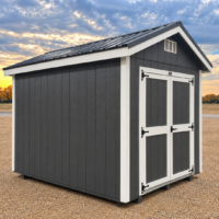 77090 8'x10' Ranch Gable Wood Panel Shed