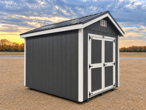 77090 8'x10' Ranch Gable Wood Panel Shed