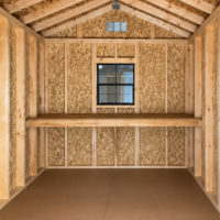 8'x12' Ranch Gable Wood Panel Shed