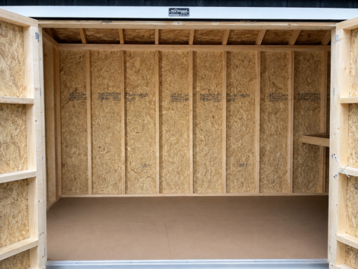 77102-1 8'x12' Ranch Gable Wood Panel Shed