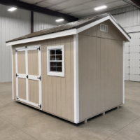 77102 8'x12' Ranch Gable Wood Panel Shed