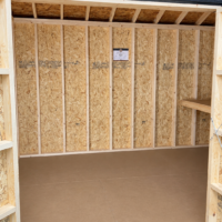 77105 12 8'x12' Ranch Gable Wood Panel Shed