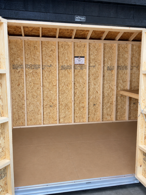 77105 12 8'x12' Ranch Gable Wood Panel Shed