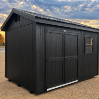 77105 8'x12' Ranch Gable Wood Panel Shed