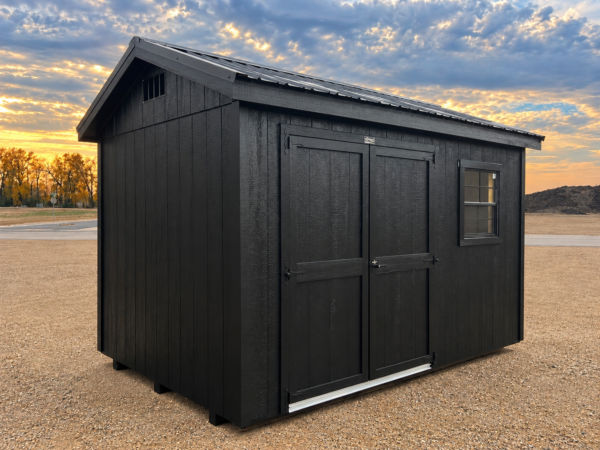 8'x12' Ranch Gable Wood Panel Shed