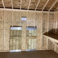 77109-1 10'x12' Ranch Gable Wood Panel Shed